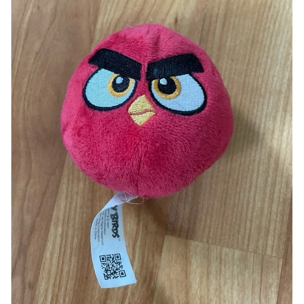 Burger King Angry Birds Mojo Red Plush‎